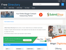 Tablet Screenshot of directorydemo.com
